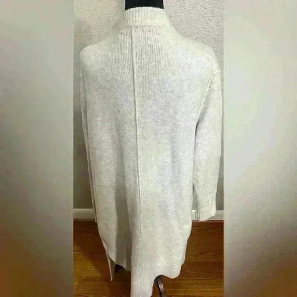 Calvin Klein Jeans Longline Open Front Knit Cardigan Size S Fits Like a Large. - Picture 3 of 6